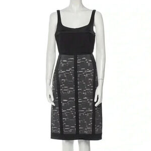 ❤️Host Picks❤️NARCISO RODRIGUEZ Printed Knee- Length A Skirt Dress